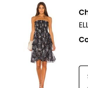 Elliat floral midi dress